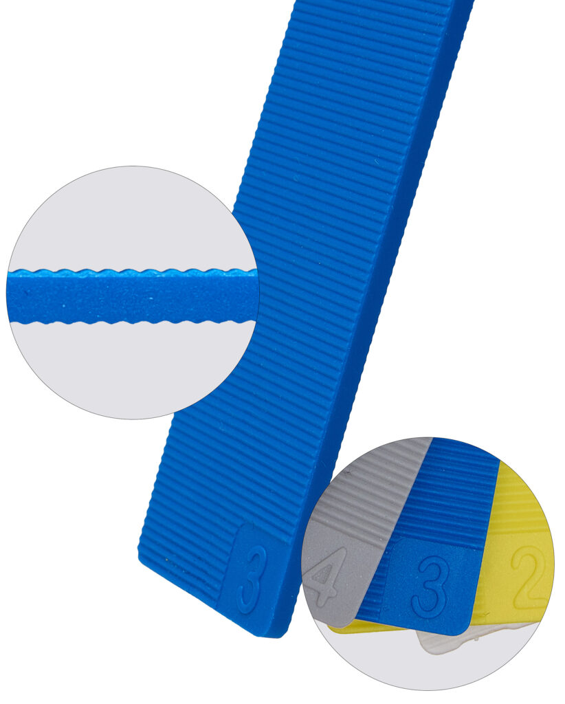 distanční podložky, vymezovací podložky, podložky pod okna, podložky do zárubně, podložky